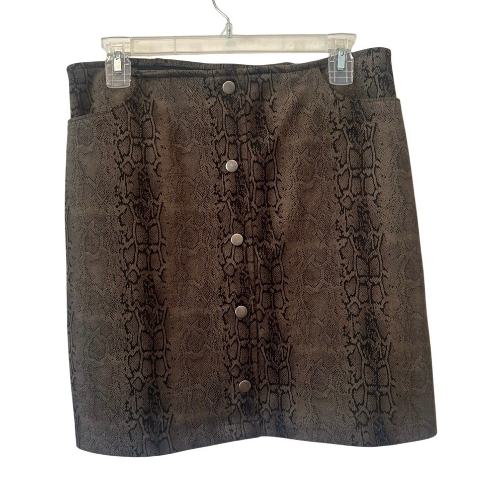 Potter's Pot Brown Snake Print Mini Large Grunge, Punk, City